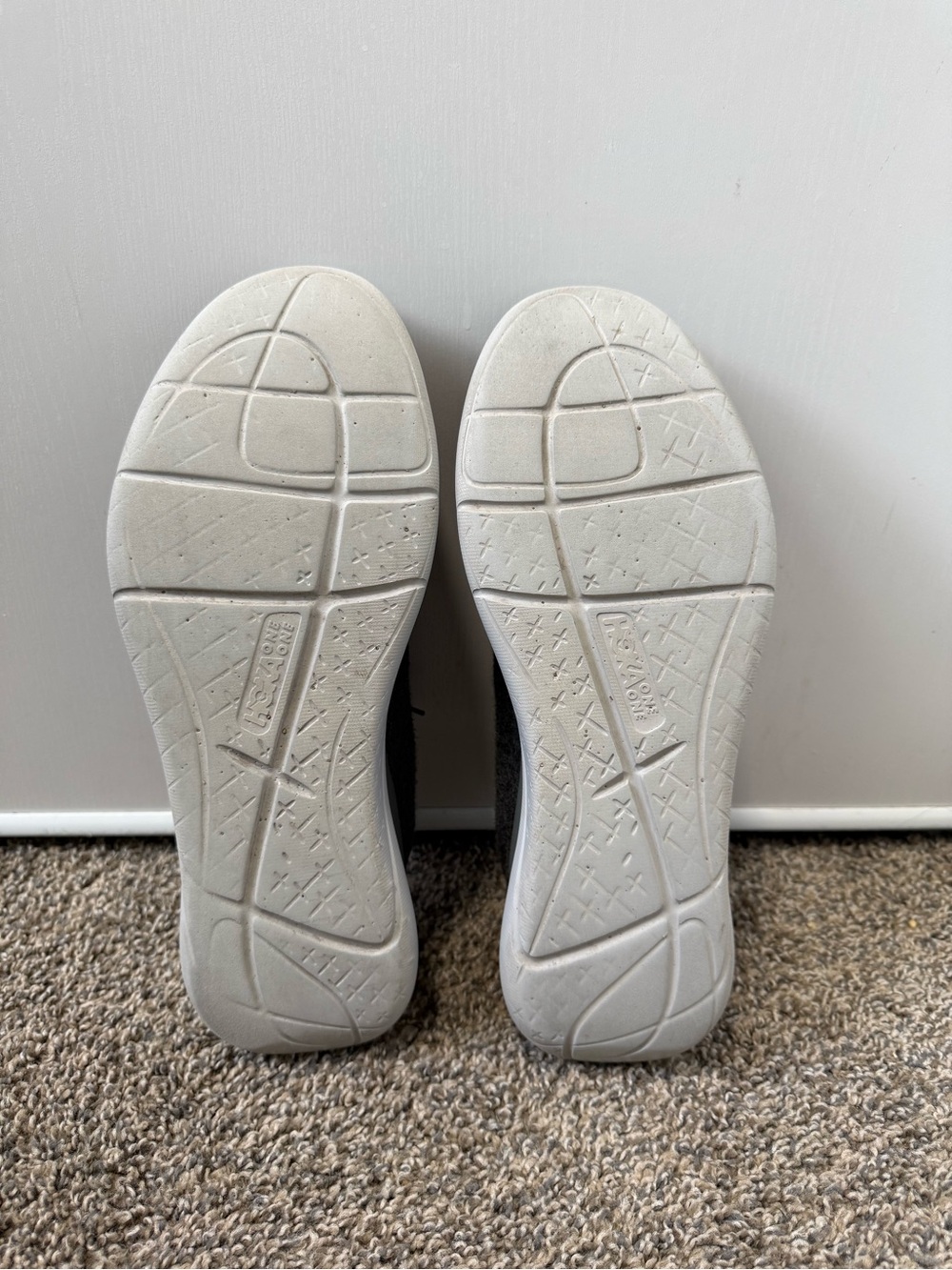 Hoka One One hupana Charcoal Gray Wool-Textured Sneakers - Picture 6 of 7